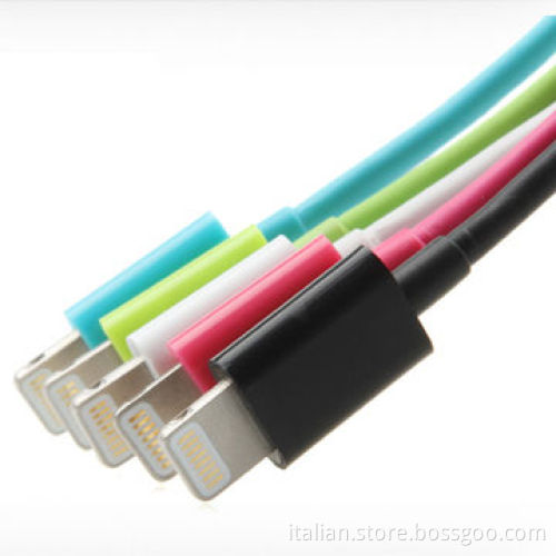 High quality iPhone 5 USB cable, data and sync fast with CE, RoHS marks